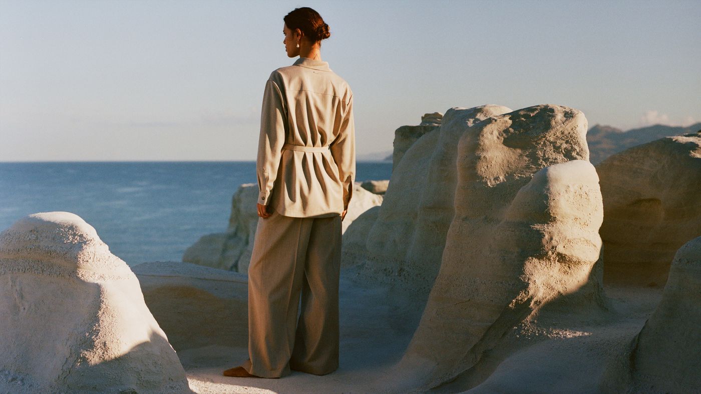 Menswear and womenswear campaign photography