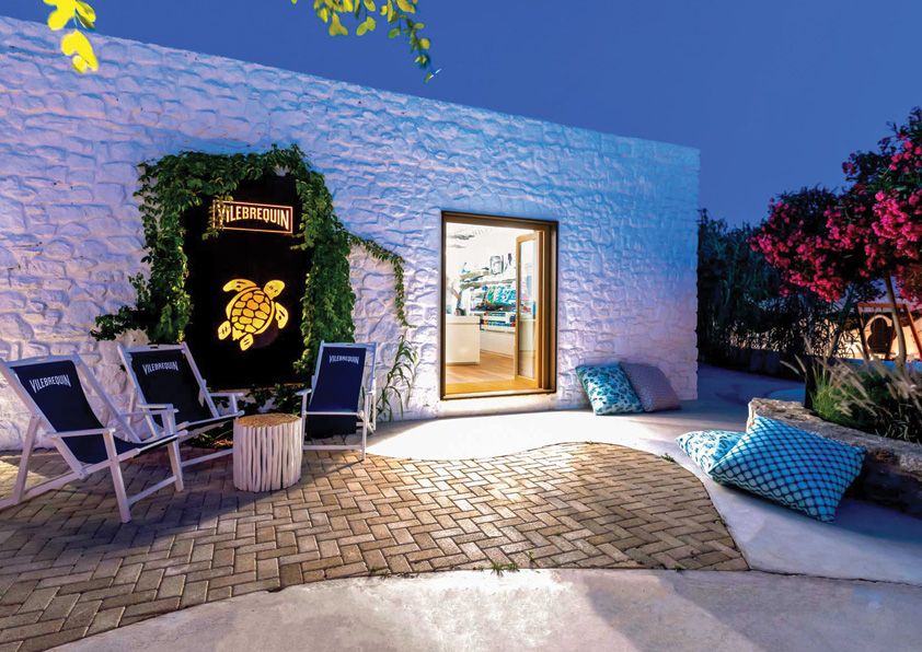 Vilebrequin store at Nammos, Mykonos