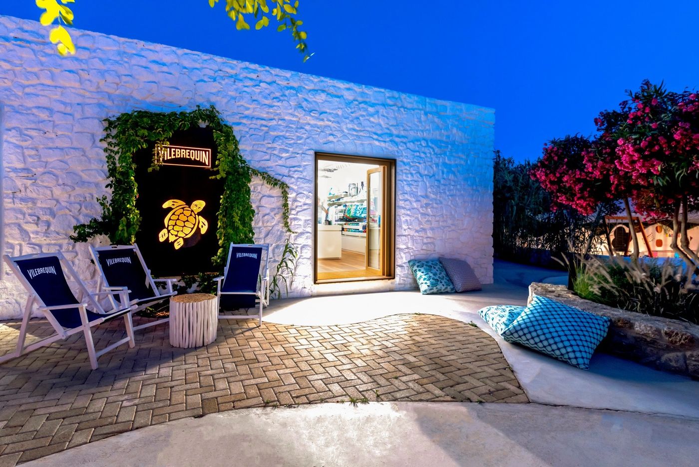 Vilebrequin store at Nammos Village, Mykonos